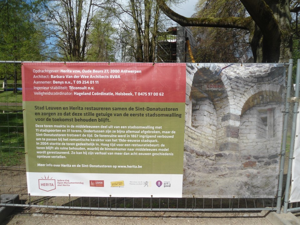 Vault/wall consolidation of Sint Donatus Tower